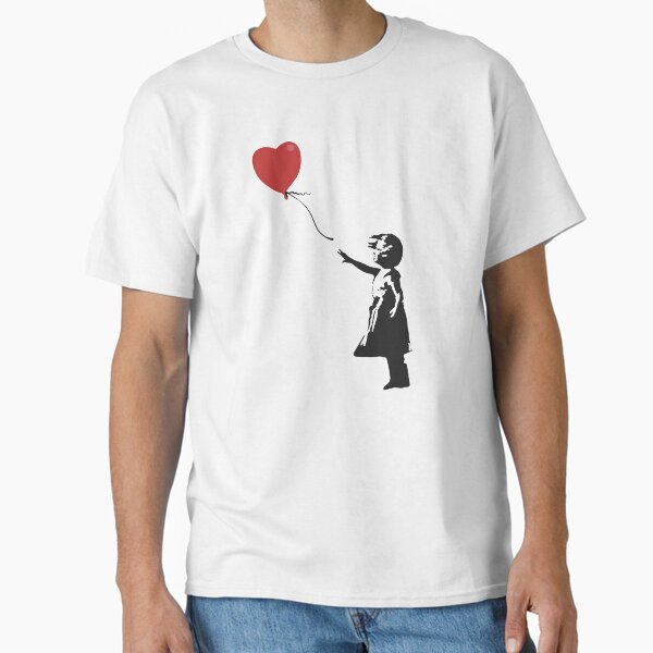 Item preview, Girl with Balloon - Banksy Graffiti designed and sold by portokalis.