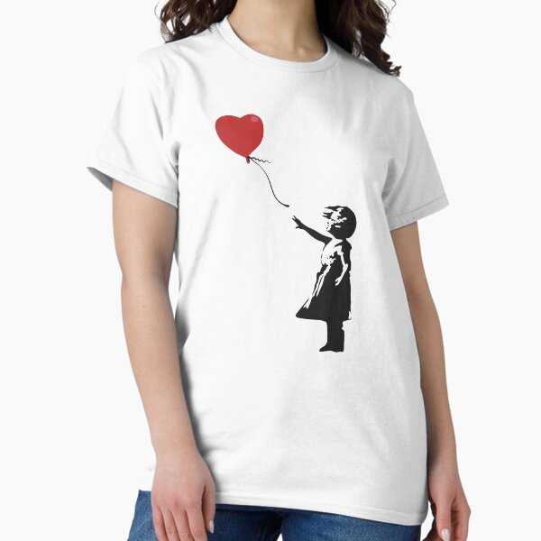 Item preview, Girl with Balloon - Banksy Graffiti designed and sold by portokalis.