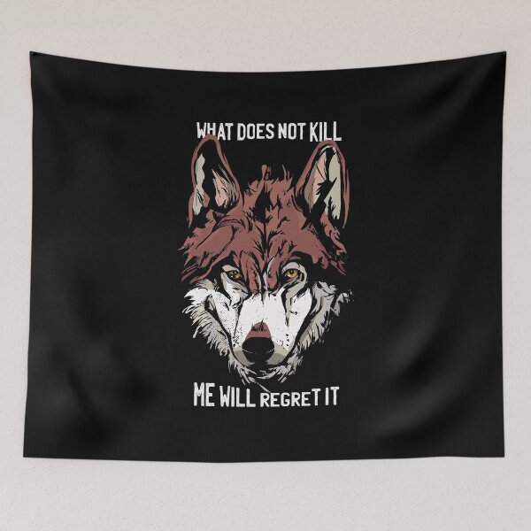 Item preview, WOLF QUOTE T-SHIRT TEE SWEATER HOODIE GIFT PRESENT BIRHDAY CHRISTMAS designed and sold by Timcito.