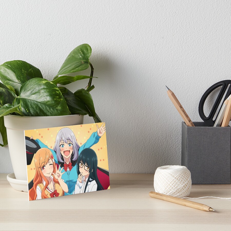 magical sempai Art Board Print for Sale by Animearagon