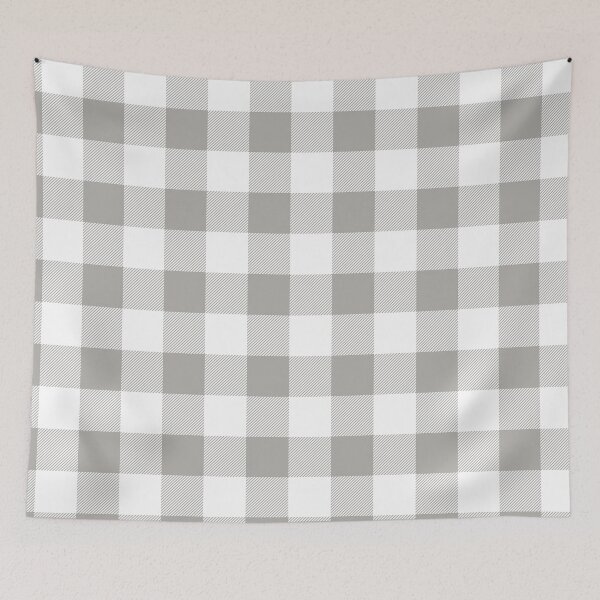Item preview, Grey Plaid - buffalo check designed and sold by littlearrow.