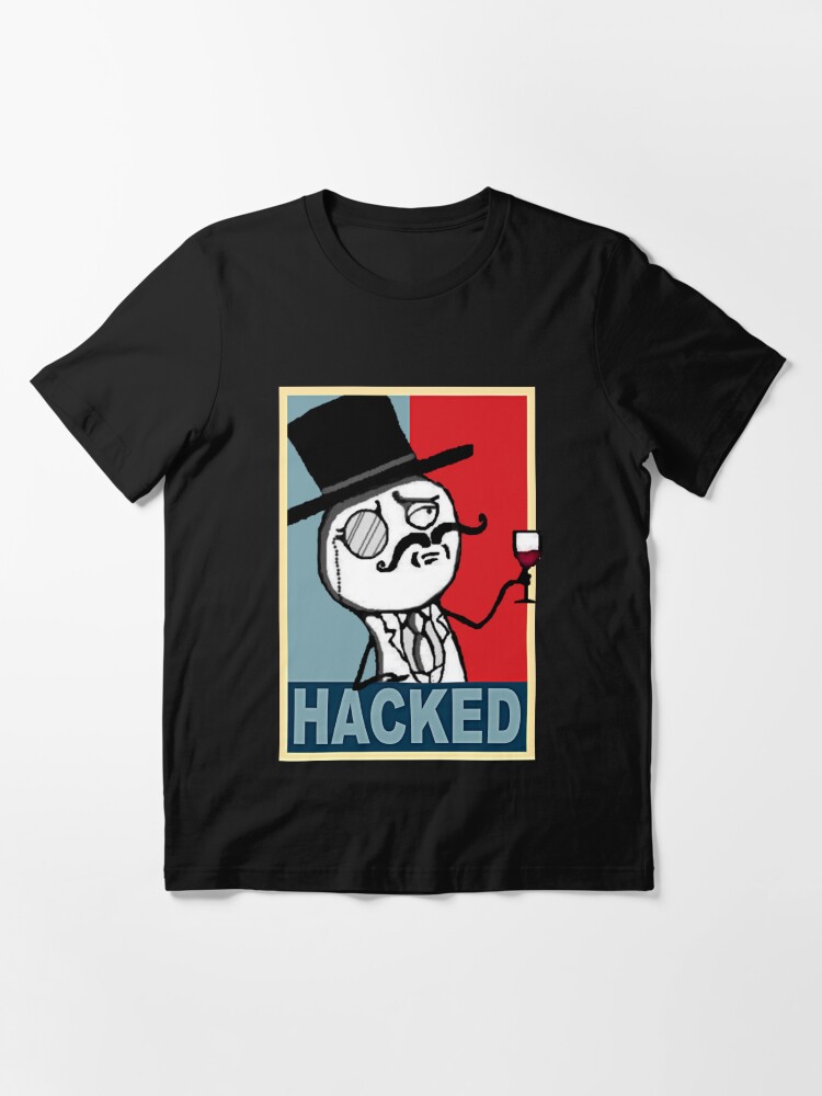 Alternate view of Hacked by LulzSec Essential T-Shirt
