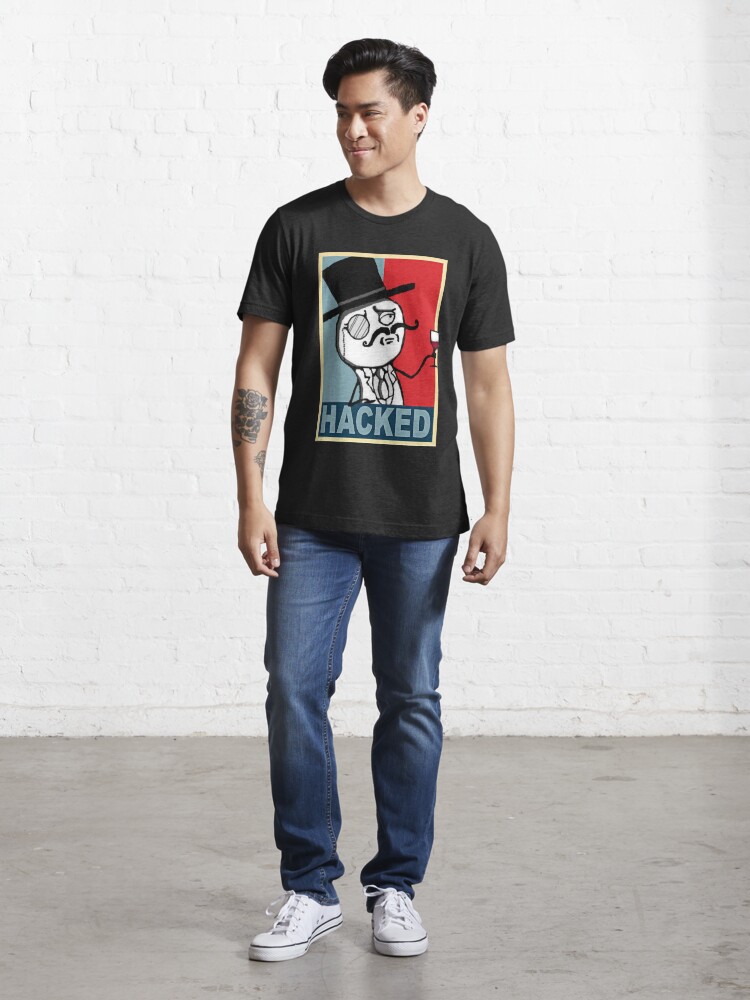 Alternate view of Hacked by LulzSec Essential T-Shirt