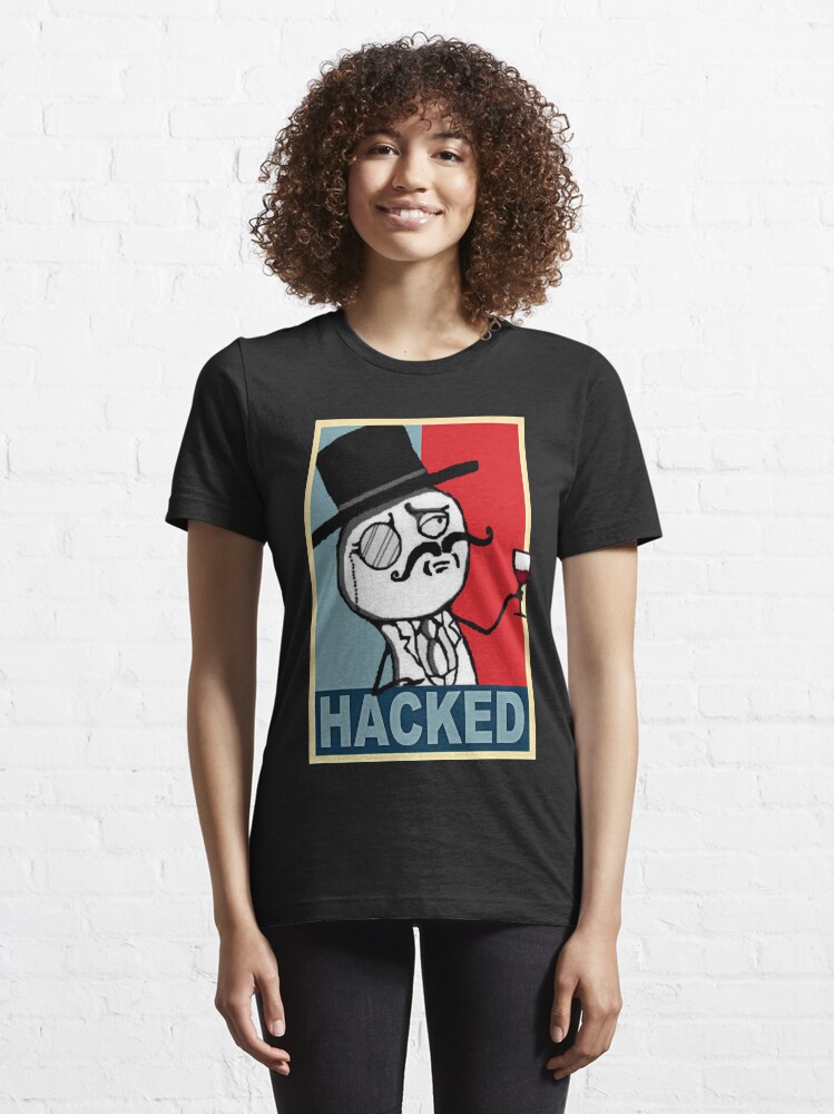 Alternate view of Hacked by LulzSec Essential T-Shirt