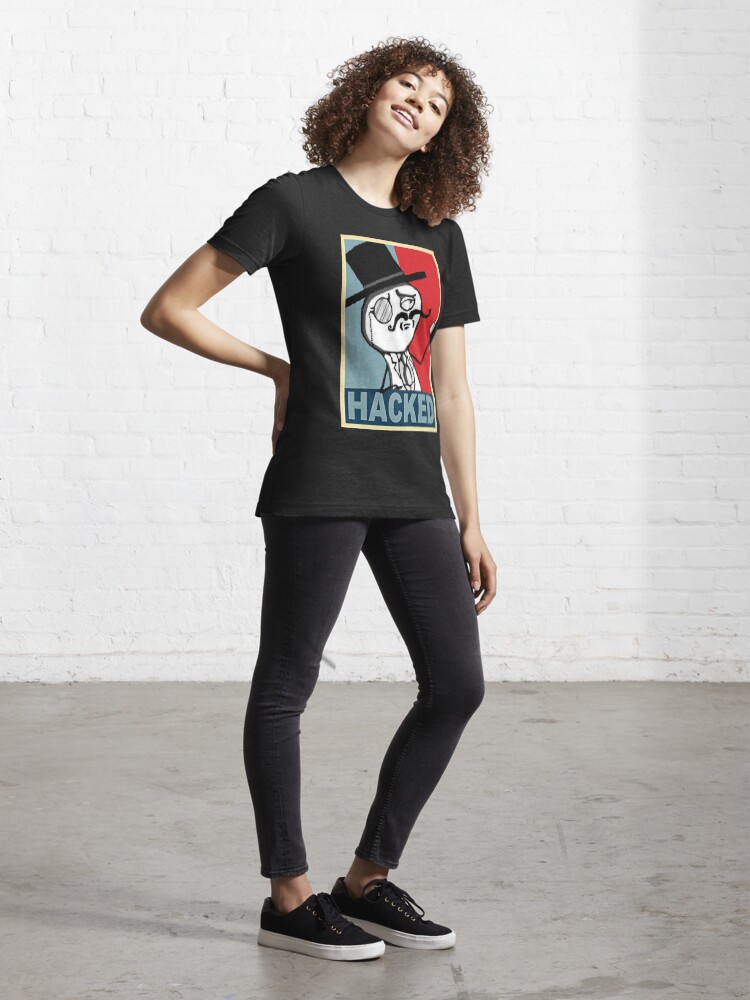 Alternate view of Hacked by LulzSec Essential T-Shirt