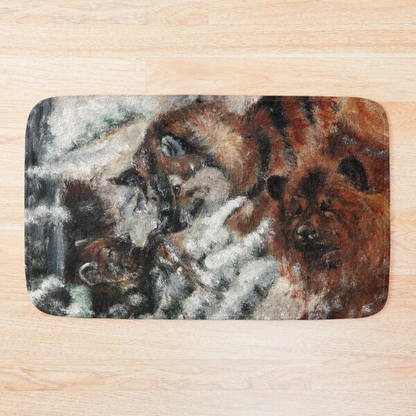 Item preview, Sable marten hunting with dogs designed and sold by belettelepink.
