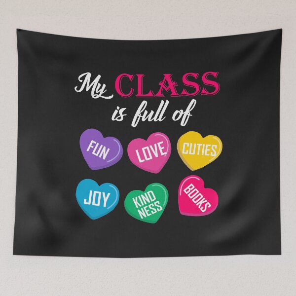 Item preview, My Class is full of cuties Valentines Day gift for teachers designed and sold by hadleydesigns.