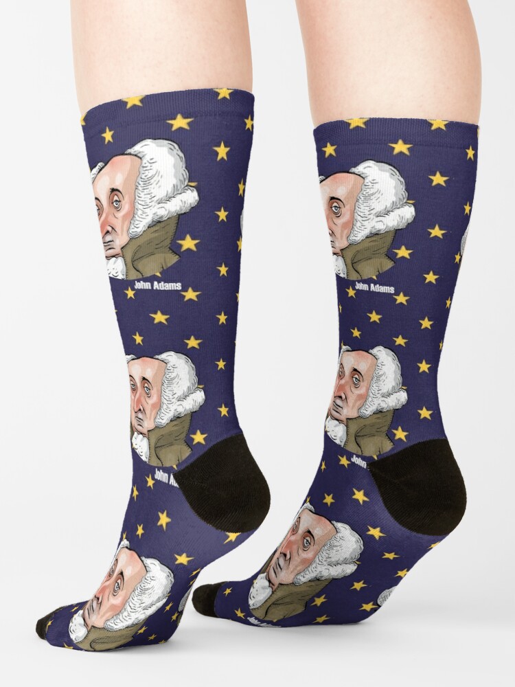Alternate view of President John Adams Socks