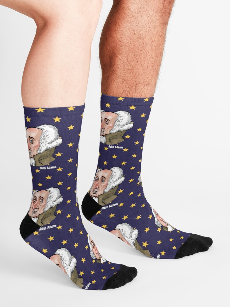 Alternate view of President John Adams Socks
