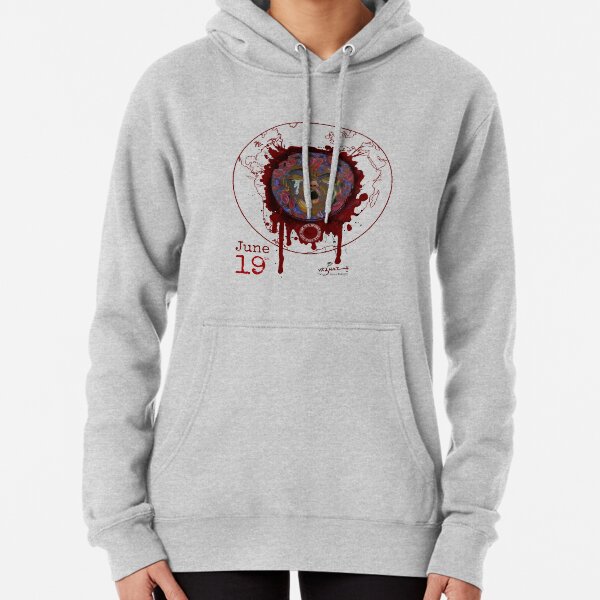 June 19th World Sickle Cell Day - Awareness Art by Hertz Nazaire Pullover Hoodie