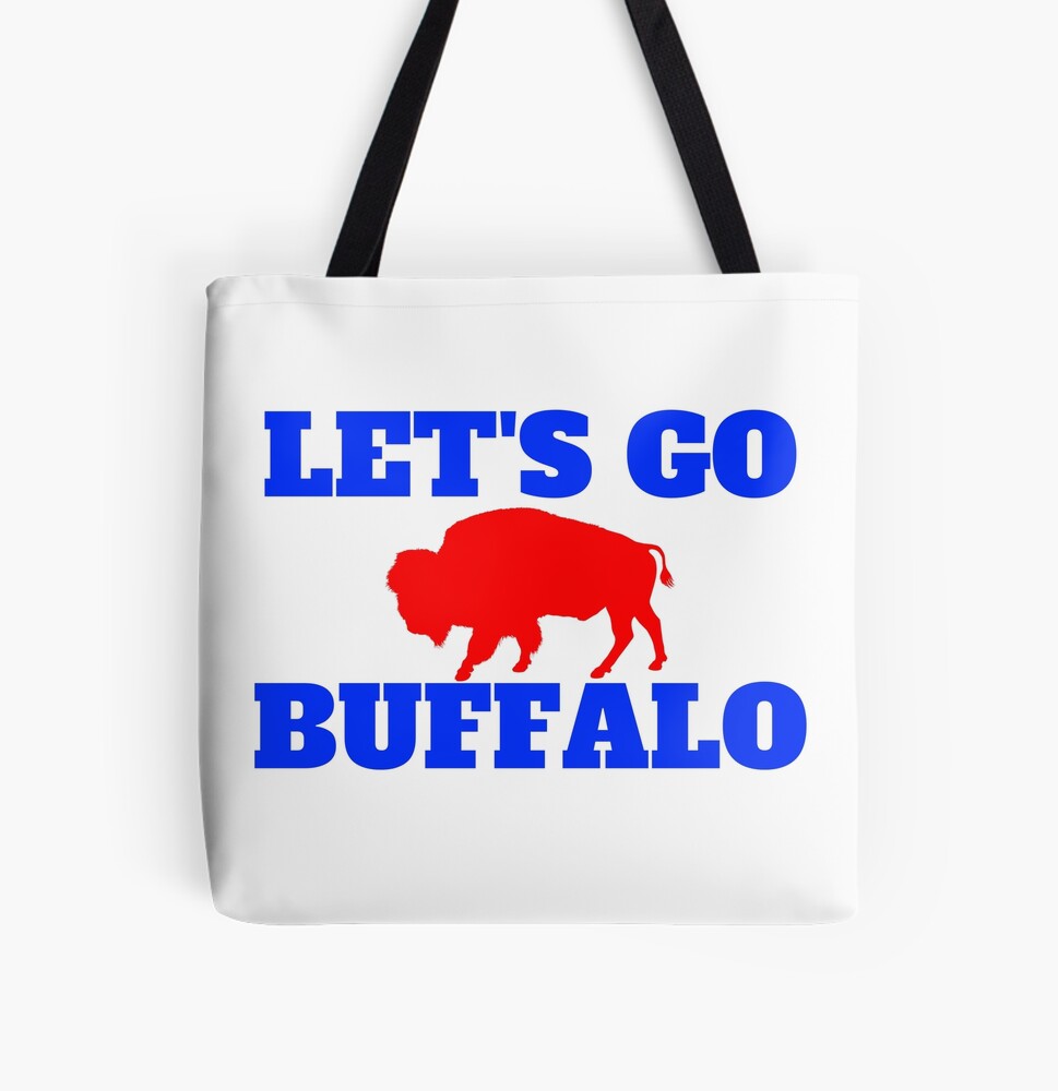 Let's Go Buffalo Sports Sticker for Sale by DWaffleDesigns