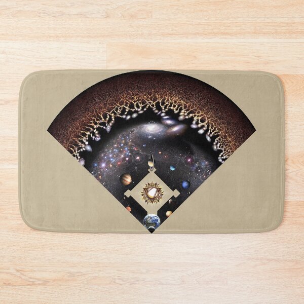 Item preview, Baseball field with the Universe! designed and sold by Pablo Carlos Budassi.