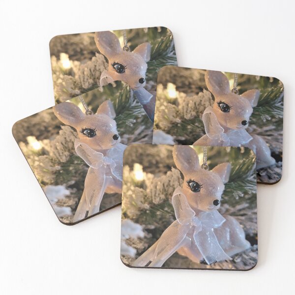 Item preview, Pink Fawn (Christmas ornament) designed and sold by SusanSeamaiden.