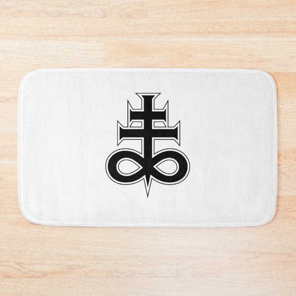 Item preview, Leviathan Cross - Black Satan Cross designed and sold by XeRose.