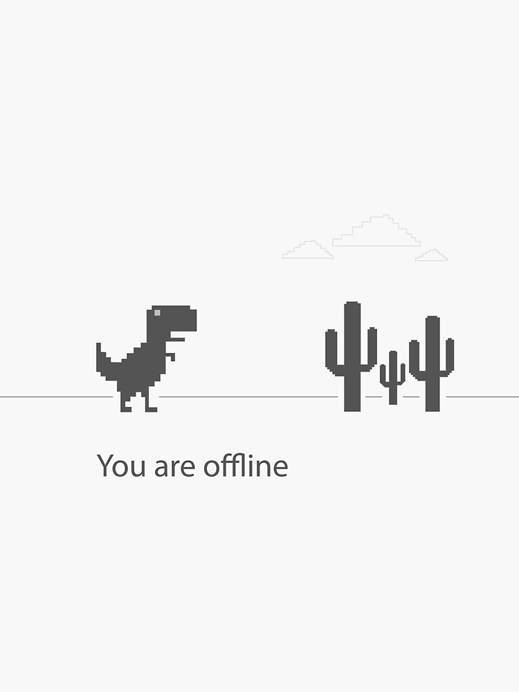 Google chrome T-Rex offline by Arezoo-a