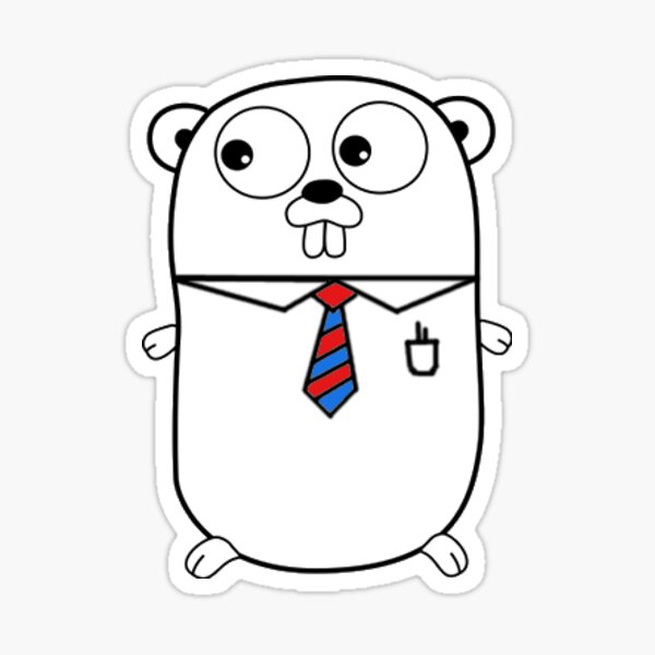 "Golangprojects Golang Gopher" Sticker for Sale by golangprojects ...