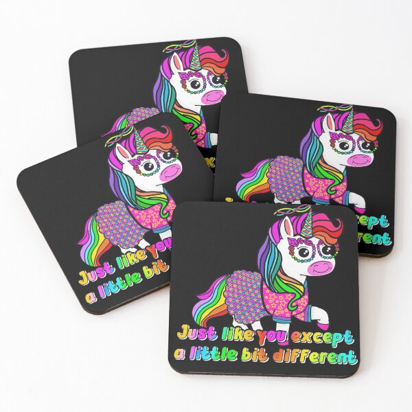 Item preview, Just like you but different unicorn 4 designed and sold by AuDHDesigns AUS .