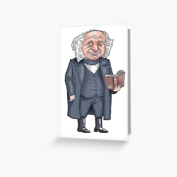 President Martin Van Buren Greeting Card