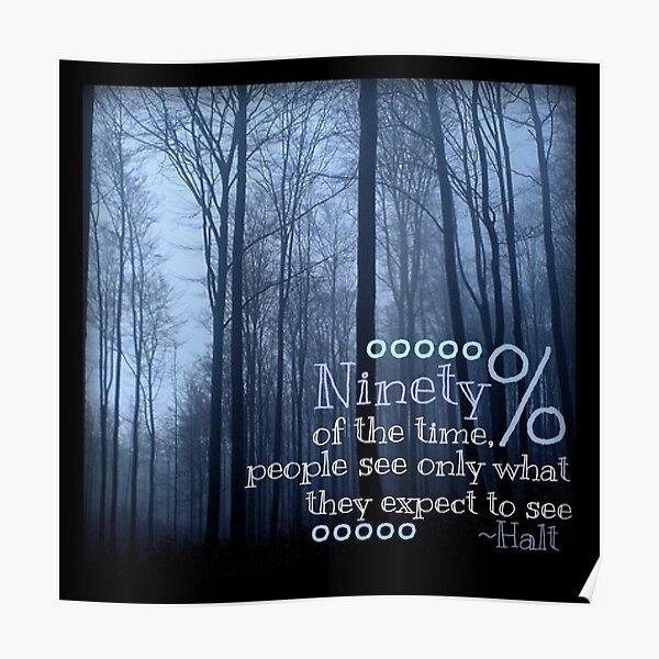 Halt O'Carrik Quote Collage Poster