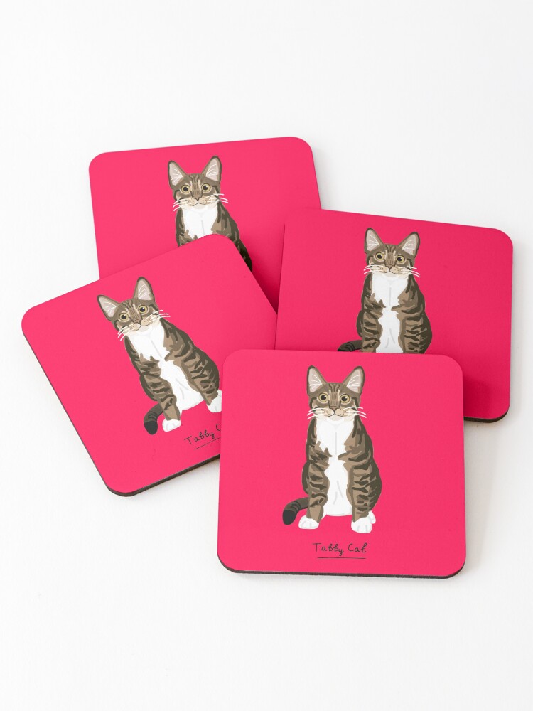 cat coaster set