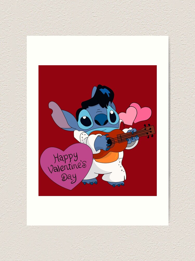 Cute Stitch  Art Print for Sale by FalChi