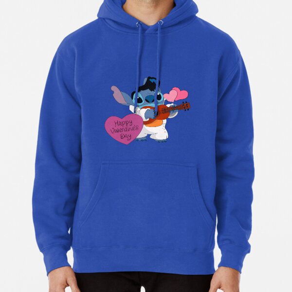 Stitch & Angel Kiss Pullover Hoodie for Sale by FalChi