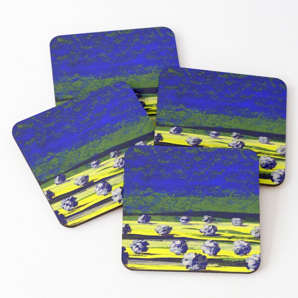 Item preview, Colorful Landscape By ArtGuru 9826 - Acrylic On Paper designed and sold by Art Guru.