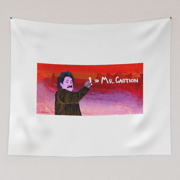 Item preview, Mr. Caution By ArtGuru 9828 - Acrylic On Paper designed and sold by Art Guru.