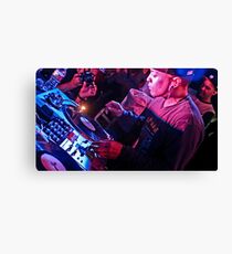 Turntablist Qbert in Houston TX Canvas Print