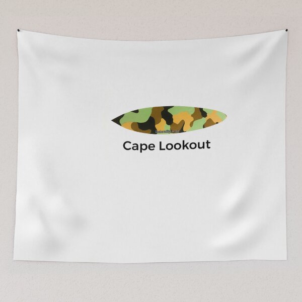 Item preview, Cape Lookout NC Camo Surfboard designed and sold by barryknauff.