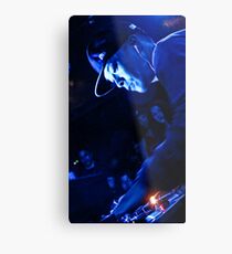 Turntablist Qbert in Houston TX Metal Print