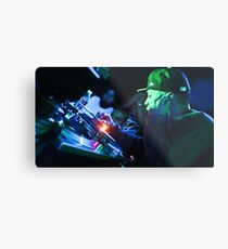 Turntablist Qbert in Houston TX Metal Print
