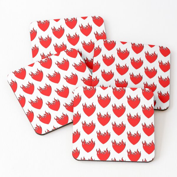 Item preview, Flaming Heart designed and sold by Artwithally.