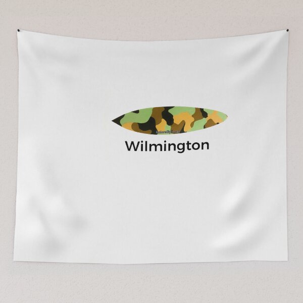 Item preview, Wilmington  NC Camo Surfboard designed and sold by barryknauff.