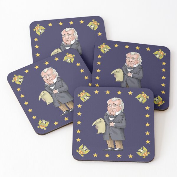 Item preview, President James K. Polk designed and sold by MacKaycartoons.