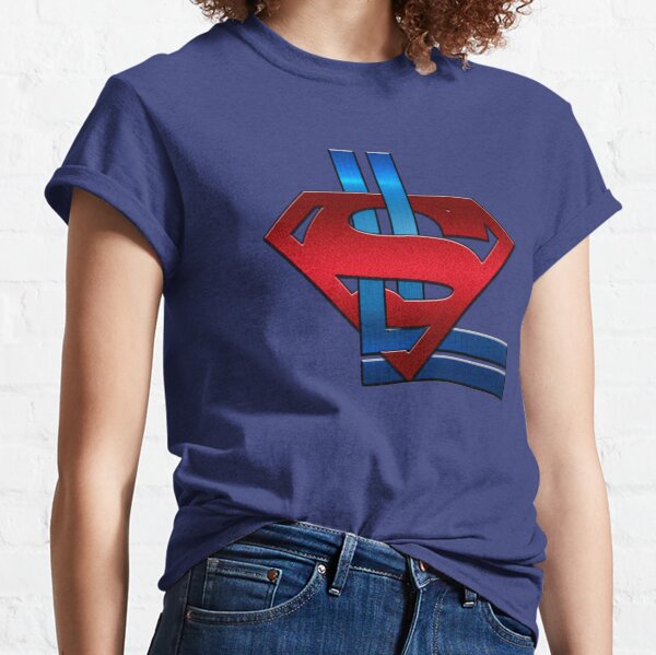 Supercorp Logo Metallic Layout - A Luthor and A Super Classic T-Shirt