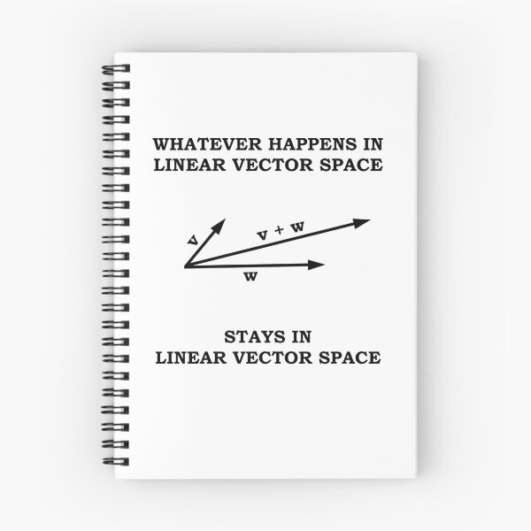 Item preview, Mathematician vector space math teacher gift designed and sold by LeMuesch.