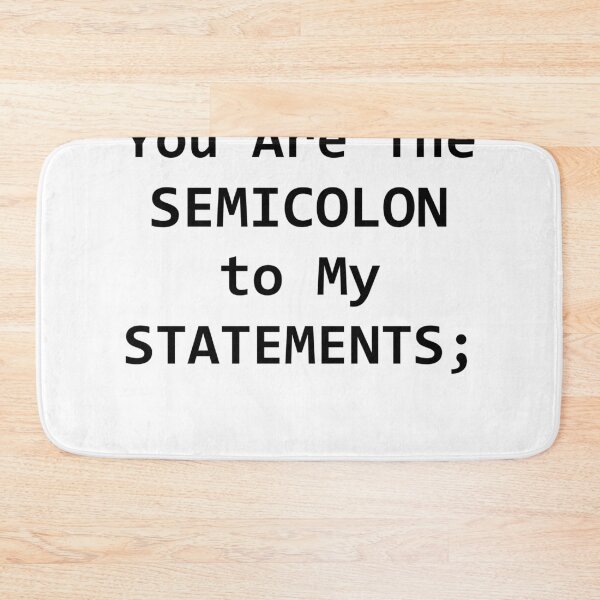 Item preview, Computer scientist semicolon programmer computer science nerd designed and sold by LeMuesch.
