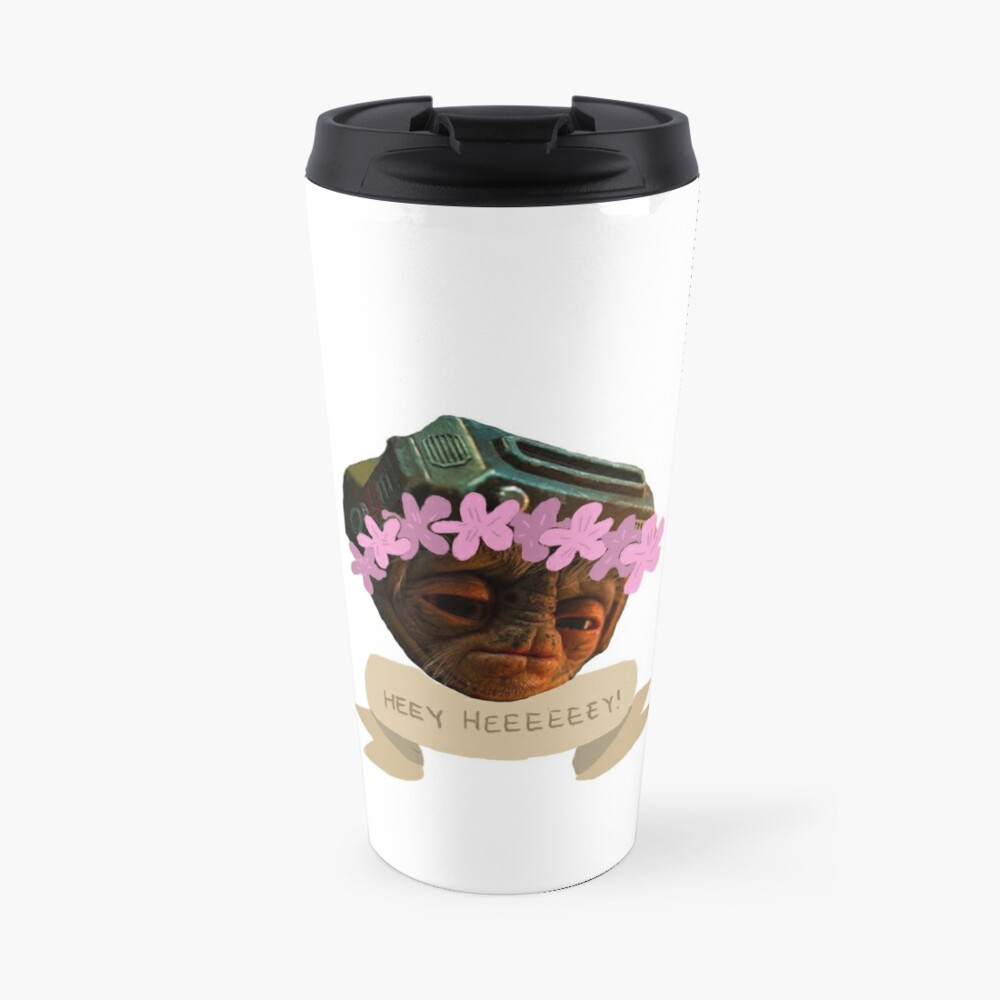 Heey Babu Frik Travel Mug By Hannahmcisaac Redbubble