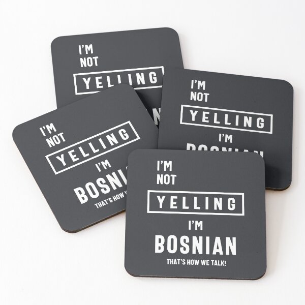Item preview, I’m Not Yelling I’m Bosnian Funny Gift designed and sold by cidolopez.