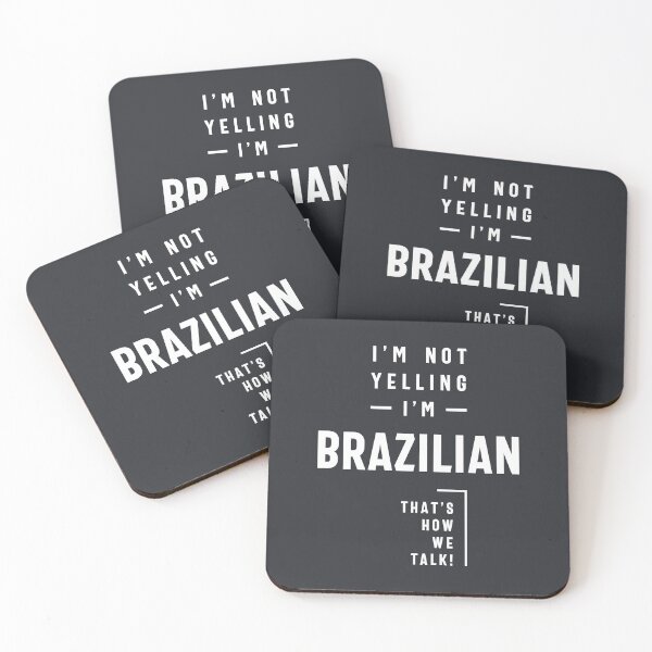 Item preview, I’m Not Yelling I’m Brazilian Funny Gift designed and sold by cidolopez.