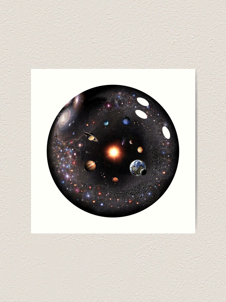 "Bowling Universe Ball!" Art Print for Sale by pablocbudassi Redbubble