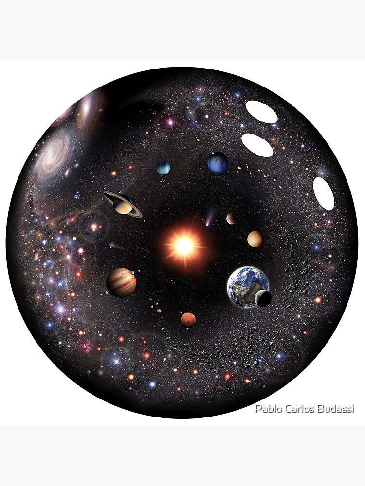 "Bowling Universe Ball!" Art Print for Sale by pablocbudassi Redbubble