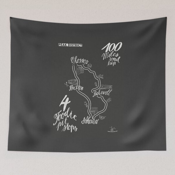Item preview, 100 MILES ROAD TRIP, 4 FOODIE PIT STOPS designed and sold by axelle1410.