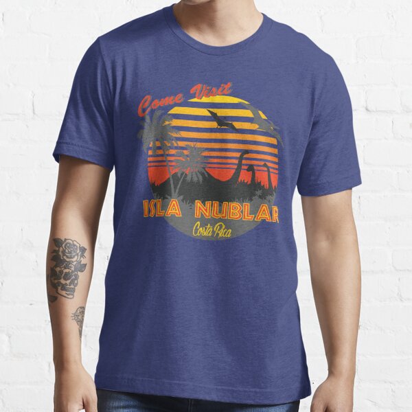 Isla Nublar Dinosaur Sunset Funny Classic Essential T-Shirt