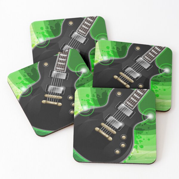 Item preview, Black Guitar designed and sold by lucidfrog.