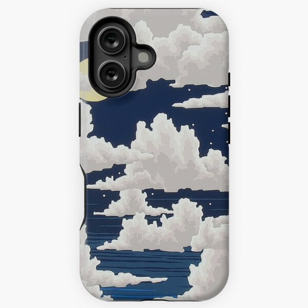 Yellow Moon iPhone Tough Case