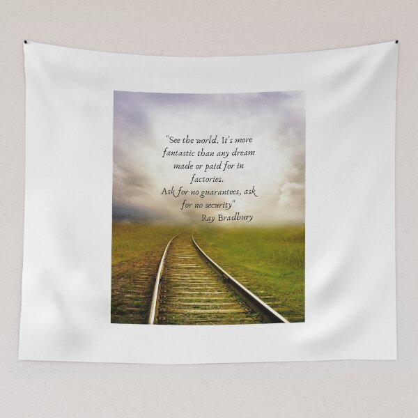 Item preview, See the world. Ray Bradbury designed and sold by MarenKross.
