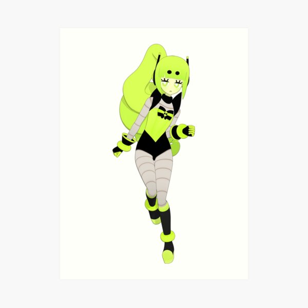 UFOko Leotard Art Print