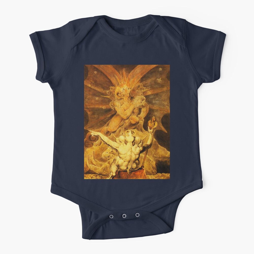 Blake The Number Of The Beast Is 666 Baby One Piece By Tomsredbubble Redbubble